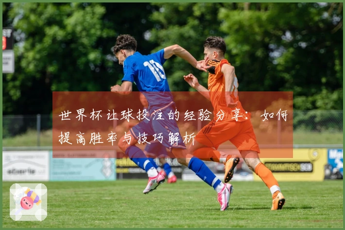 世界杯让球投注的经验分享：如何提高胜率与技巧解析